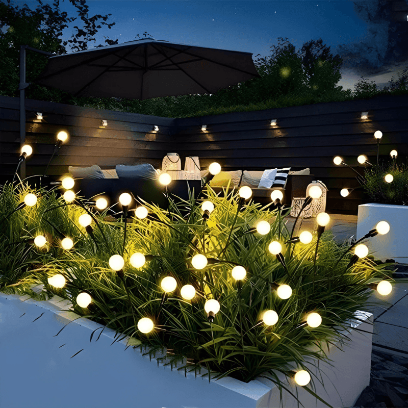 Luz Solar de Led Efeito Vagalume - Ponto De Luz