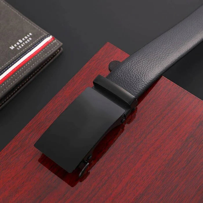 Cinto Masculino Ajustável Sem Furos - Luvani™